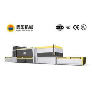 China AOTU Machinery Factory direct Forced Convection type Flat and Bent Glass Tempering Furnace(Curved by Soft Rollers) supplier