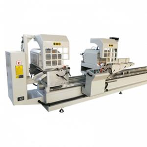 Flatbed cutter auto feed/window tint cutting machines double head pvc window frame manufacturing machine