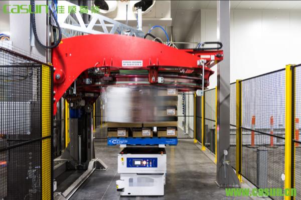 Lifting Type AGV Autonomous Guided Vehicle For Cold Chain Warehouse Custom