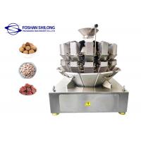 China Puffed Food 10 Automatic Multi Head Weigher Single Phase IP65 Waterproof for sale