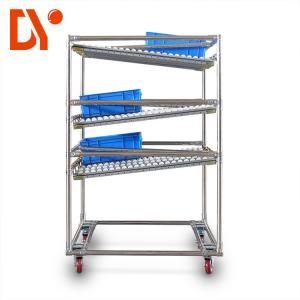 Heavy Duty FIFO Storage Racks , Mobile Coated Pipe Storage Rack