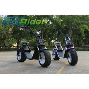 40-50KM/H 2 Wheel Electric Scooter With Big Wheels / Fashion City Scooter With Brushless Hub Motor