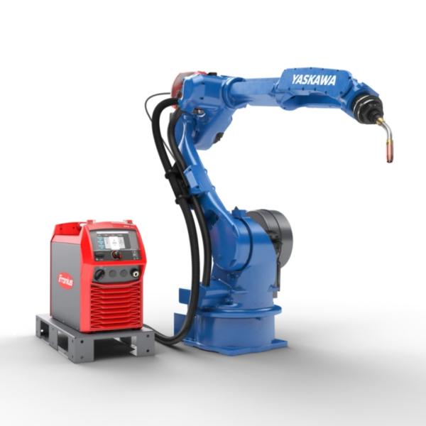 YASKAWA AR2010 Welding Robot Arm 2010mm Reach As Arc Wedling Solution With Welding Torch And Welder