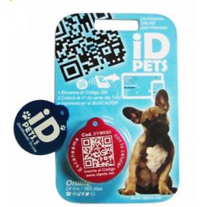 QR Code RFID Dog Tag NFC For Pet Anti Lost 213 Epoxy Waterproof