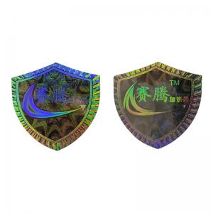 Polarized Custom Laser Stickers Adhesive QR Code Printer Sticker ROHS