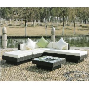 Leisure Aluminium PE Rattan Outdoor Wicker Sofa sets Garden Backyard wicker Patio sofa furniture