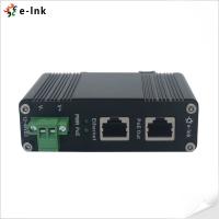 China 12~48V DC Power Over Ethernet Injector Industrial 10/100/1000M PoE RJ45 Connector on sale