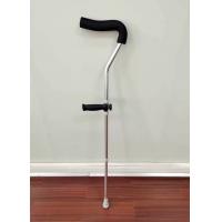 China Anti Sliding Ergonomic Elbow Crutch Adjustable , Aluminum Cane Walker Crutches on sale