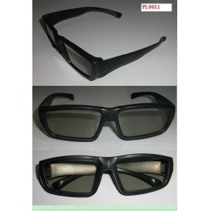 China Anti-Scratch Plastic Circular Polarized 3D Glasses For Cinema OEM / ODM supplier