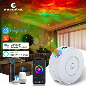 China Practical RGB Smart Night Light Projector , Multipurpose Alexa LED Star Projector supplier