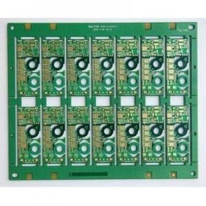 6 Layers FR4 Printed Circuit Board PCB With Gold Finger Assembly Design