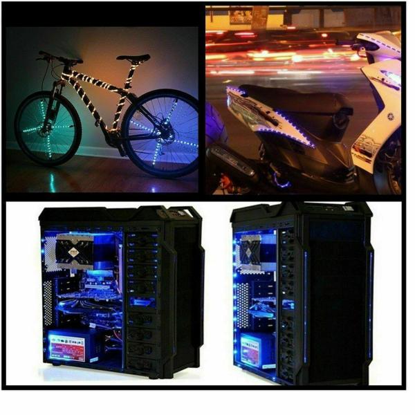 バックライト10フィートのLEDの滑走路端燈のBluetooth APPのリモート5050 RGB棒部屋車TVの