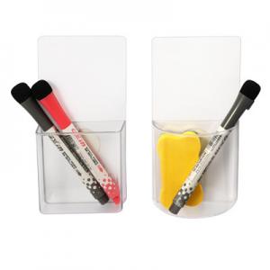 China 7.5cmx8cmx3cm Food Grade Liquid Silicone Rubber Marker Pen Holder For White Board Pen supplier