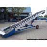 China Mobile Loading Unloading Conveyor System , Unloading Conveyor System With Cleated Belt wholesale
