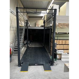 China AA4C High Rise 4 Post Car Lift  Car Vehicle Lift Car Elevator Car Parking Lift 4M High With Full Platform supplier