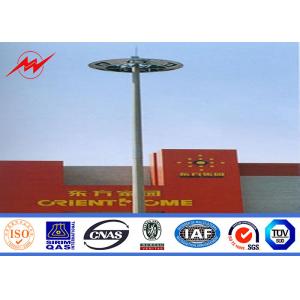 Sealing - in Outdoor Led Display Galvanized Metal Light Pole For Airport Lighting
