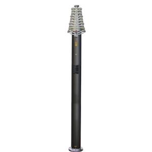 China 21m pneumatic telescopic mast-30kg payloads NR-3200-21000-30L for mobile telecommunication tower antenna mast tower supplier