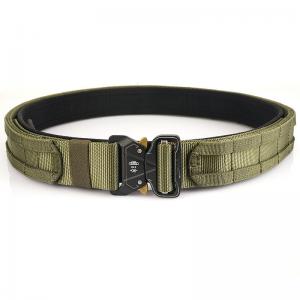 1.7 Inch Quick Release Zinc Alloy Buckle Tactical Belt Military Tactical Duty Battle Belt