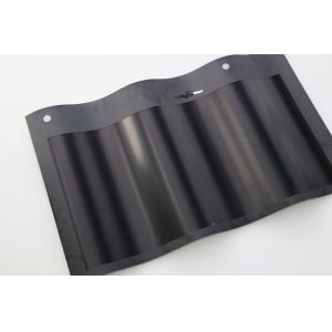 China Max. Power Temperature Coefficient -0.26% Rosenpv Curved Solar Tiles PV Panels for Household Solar Power Energy System Sheet BIPV Solar Roof Tile wholesale