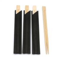 China Natural Bamboo Disposable Chopsticks Custom Printed 23CM on sale