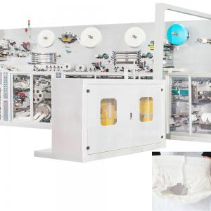 150g/M 3730mm Length Semi Automatic Diaper Packing Machine 5000pcs/H