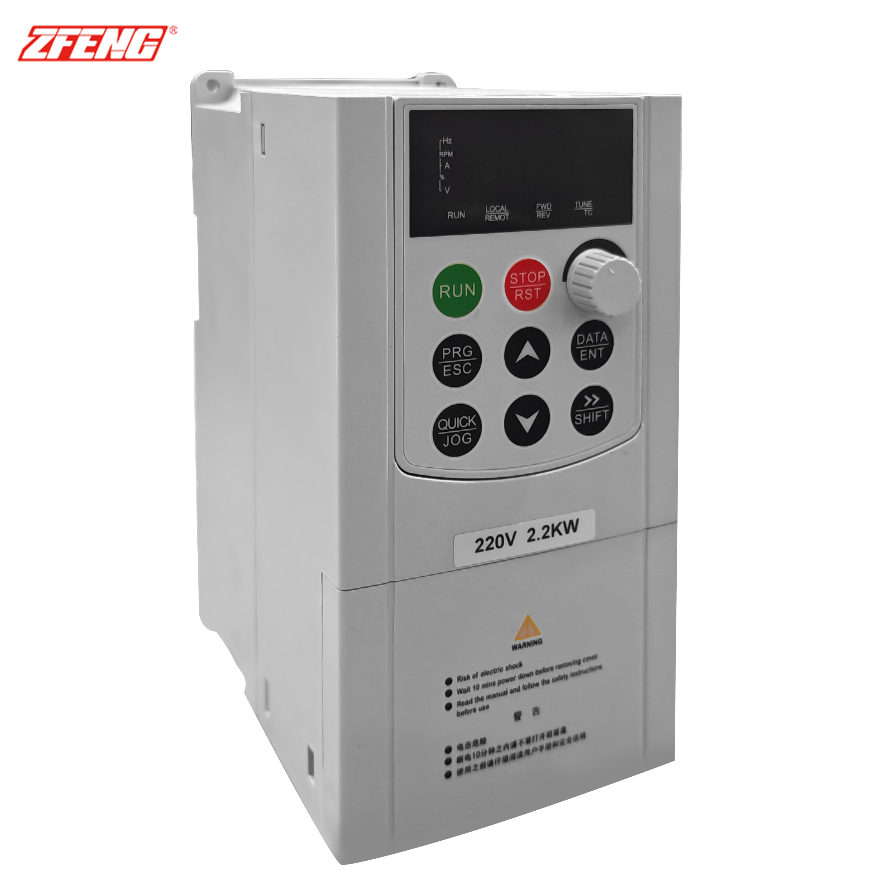 ZFeng210 Series 0.75-30KW Advanced Vector Frequency Inverter 0.75-30kW For Motor Control Using DSP Control System