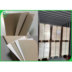 1mm 2.5mm Grey Back Laminated White Board Curl Resistant In 660 x 960mm