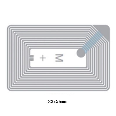 Ultra-Thin 0.07mm RFID Inlay with 10 Years Data Storage and Flip Chip Bonding for High Performance