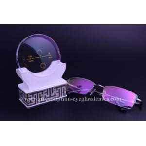 China Multiple Focus Standard Progressive Lens Blank , AR Coating Anti Glare 1.56 Lens Blanks supplier