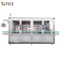 China Fully Automatic Multi Heads Apple Vinegar Liquid Filling Machine Plc Control Overflow Filling Machine on sale
