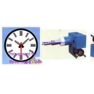 movement mechanism motor for outdoor tower clock of three hand needles econd hand-GOOD CLOCK (YANTAI) TRUST-WELL CO LTD