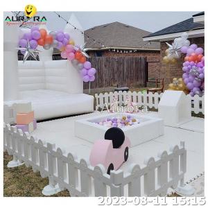 Indoor Soft Play Equipment Children White Party Event Birthday Ball Pit