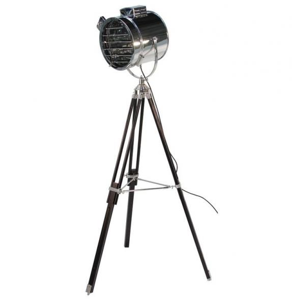 Lampe debout de lampadaires de style de trépied de studio réglable industriel