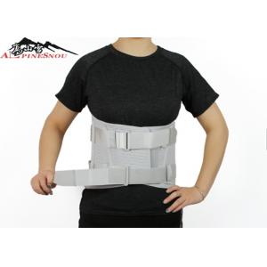 China Breathable Lower Lmbar Spine Exercise Belt Waist Trimmer Sport Safety Back Support Fitness Belt supplier