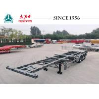 China Skeleton Container Trailer 40 Container Trailer Storage Containers Trailers on sale