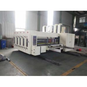 China 60KW Corrugated Box Making Machinery 220v Printing Slotting Die Cutting Machine supplier