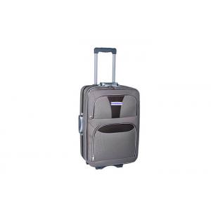 Cool Business 8 Wheel Luggage Suitcase , Silver Handle Framed Wheeled Luggage Sets