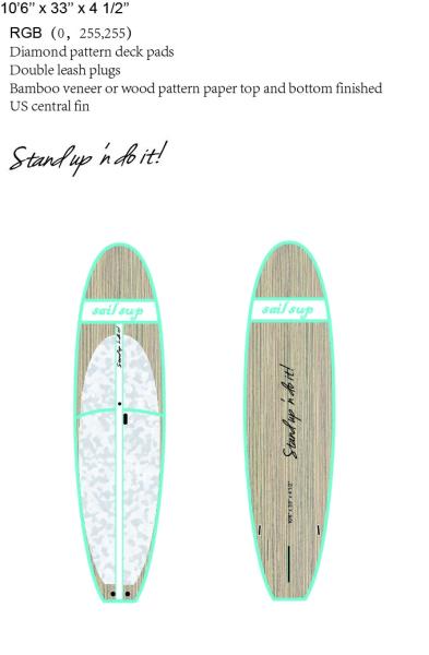 Bamboo stand up paddle board/sup paddle board/fiber glass sup/EPS paddle board/cheap paddle board