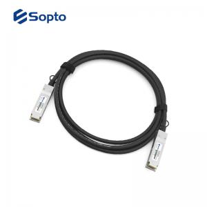 1m Dac Copper Cable , 100G QSFP28 Dac Cables Compliant With SFF-8431 MSA