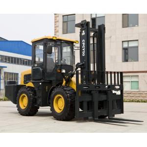 China 4WD Forklift 5 tons Rough Terrain Forklift Truck CPCY50 All Terrain Forklift 4x4 Forklift supplier