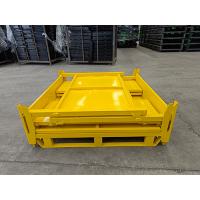 China Efficient Material Management Metal Pallet Cage With 1000kg-2000kg Load Capacity on sale