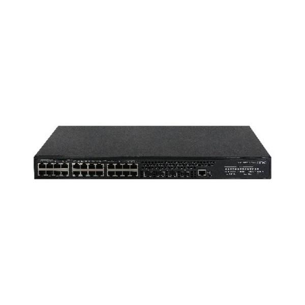 高性能24ポートギガビットスイッチ L3ルーティングと高度セキュリティ H3C LS-5528S-EI