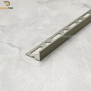 China 12mmx22mm Metal Tile Profile Trim Ceramic Tile Edging Strips supplier