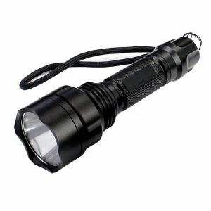 China Rechargeable Tactical LED Flashlight 5 Modes  2-55 Hrs Working Time supplier