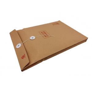 China Brown Kraft 12x16 Inch Recycled Paper Bags With Handles Eco Friendly supplier