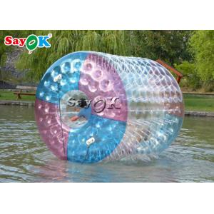Inflatable Beach Toys 2m Diameter Inflatable Water Toys /  Inflatable Human Hamster Water Roller Ball For Children