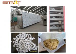 China Breakfast Cereal / Corn Flakes Two Screw Extruder , SS Food Grade Extruder on sale 