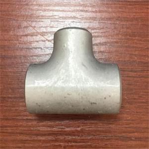 China Stainless Tteel Threaded Connecter Cross Side Outlet Industrial Tee Pipe Fittings supplier