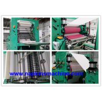 China CE N Fold PLC Controller Hand Towel Machine / Tissue Manufacturing Machine on sale