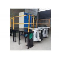 China 150kg - 5 Ton Iron Scrap Stainless Steel Induction Melting Furnace Tilting Alloy / Copper on sale